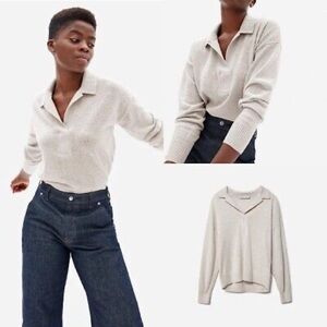 Everlane Cashmere Polo S